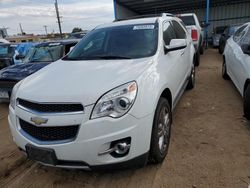 Salvage cars for sale from Copart Colorado Springs, CO: 2012 Chevrolet Equinox LTZ