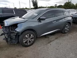 Salvage cars for sale at Miami, FL auction: 2020 Nissan Murano SV