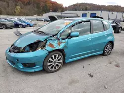 Salvage cars for sale at Ellwood City, PA auction: 2012 Honda FIT Sport