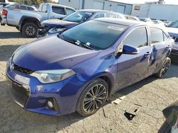 Salvage cars for sale from Copart Vallejo, CA: 2015 Toyota Corolla L