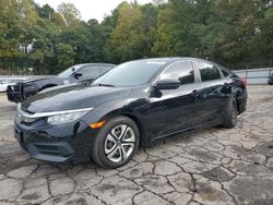 Vehiculos salvage en venta de Copart Austell, GA: 2017 Honda Civic LX