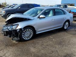 Volkswagen salvage cars for sale: 2017 Volkswagen Passat SE