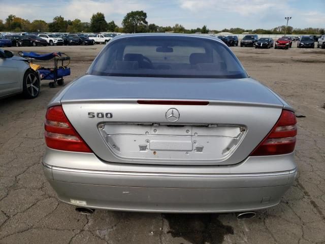 2002 Mercedes-Benz CL 500