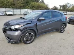 Honda HR-V EXL salvage cars for sale: 2018 Honda HR-V EXL