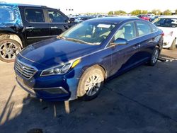 Salvage cars for sale at Grand Prairie, TX auction: 2016 Hyundai Sonata SE