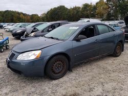 Pontiac salvage cars for sale: 2006 Pontiac G6 GT