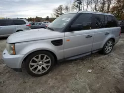 Salvage cars for sale from Copart Candia, NH: 2007 Land Rover Range Rover Sport HSE