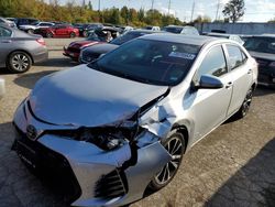 Toyota salvage cars for sale: 2017 Toyota Corolla L