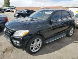 2015 Mercedes-Benz ML 350 4matic en venta en North Las Vegas, NV