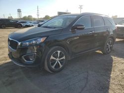 Salvage cars for sale at Dyer, IN auction: 2016 KIA Sorento EX