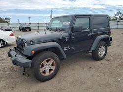 Jeep salvage cars for sale: 2012 Jeep Wrangler Sport