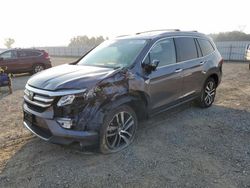 Salvage cars for sale at Anderson, CA auction: 2016 Honda Pilot Touring