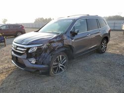 Honda Pilot Touring salvage cars for sale: 2016 Honda Pilot Touring