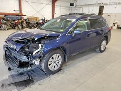 Salvage vehicles for parts for sale at auction: 2016 Subaru Outback 2.5I Premium