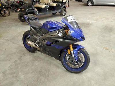 Salvage cars for sale from Copart Knightdale, NC: 2019 Yamaha YZFR6