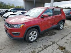 Jeep Compass salvage cars for sale: 2018 Jeep Compass Latitude