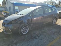 Salvage cars for sale from Copart Wichita, KS: 2012 Toyota Prius V