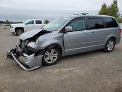 Salvage cars for sale from Copart London, ON: 2015 Dodge Grand Caravan Crew