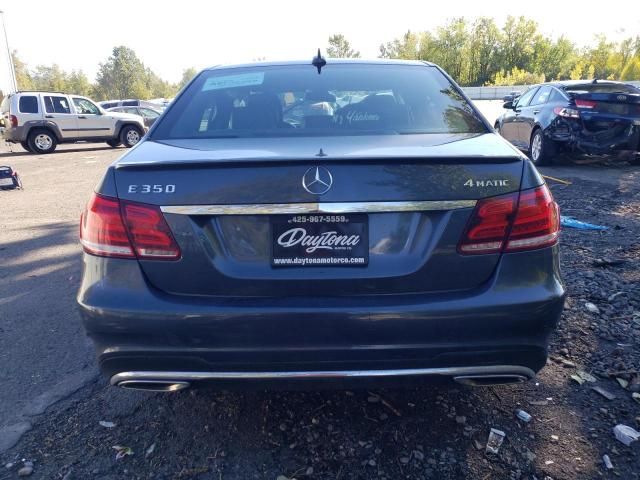 2014 Mercedes-Benz E 350 4matic