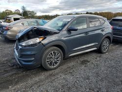 Salvage cars for sale at Grantville, PA auction: 2020 Hyundai Tucson Limited
