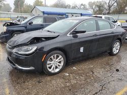 Salvage cars for sale from Copart Wichita, KS: 2015 Chrysler 200 Limited