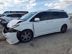 Toyota Sienna Vehiculos salvage en venta: 2017 Toyota Sienna SE