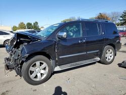 Salvage cars for sale at Moraine, OH auction: 2013 Nissan Armada SV