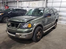 Salvage cars for sale from Copart Woodburn, OR: 2003 Ford Expedition Eddie Bauer