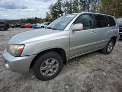 Salvage cars for sale from Copart Candia, NH: 2005 Toyota Highlander Limited