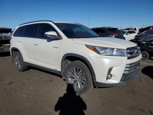 2019 Toyota Highlander Hybrid