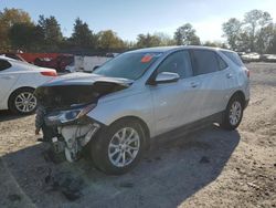 Chevrolet Equinox lt salvage cars for sale: 2018 Chevrolet Equinox LT