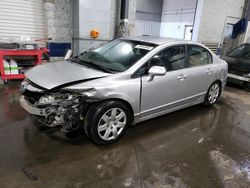Salvage cars for sale from Copart Ham Lake, MN: 2010 Honda Civic LX