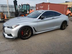 Salvage cars for sale at Bowmanville, ON auction: 2017 Infiniti Q60 RED Sport 400