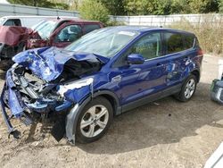 Salvage cars for sale from Copart Davison, MI: 2014 Ford Escape SE