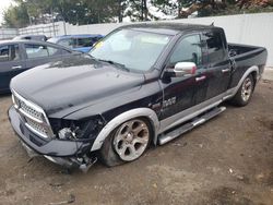 Salvage cars for sale from Copart New Britain, CT: 2017 Dodge 1500 Laramie