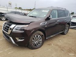 Nissan Armada Vehiculos salvage en venta: 2022 Nissan Armada SL