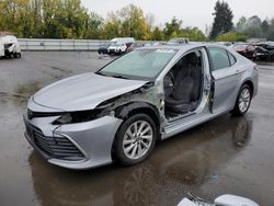 Toyota salvage cars for sale: 2021 Toyota Camry LE