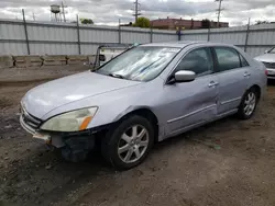 Salvage cars for sale from Copart Chicago Heights, IL: 2005 Honda Accord EX