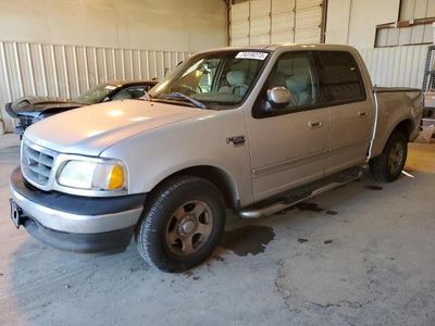 Salvage cars for sale from Copart Abilene, TX: 2002 Ford F150 Supercrew