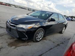 Salvage cars for sale at Grand Prairie, TX auction: 2015 Toyota Camry LE