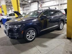 Salvage cars for sale from Copart Woodburn, OR: 2017 Audi Q7 Premium