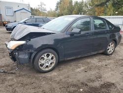 Salvage cars for sale from Copart Lyman, ME: 2009 Ford Focus SES