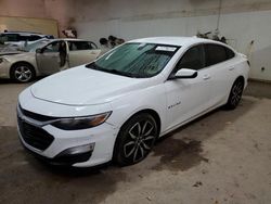 Salvage cars for sale at Davison, MI auction: 2020 Chevrolet Malibu RS