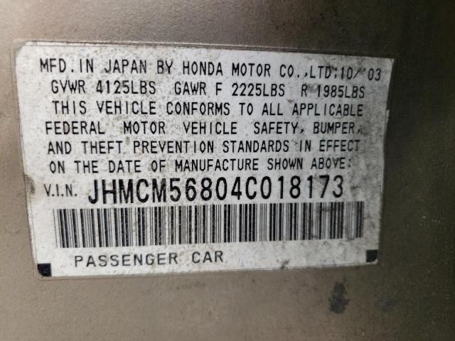 2004 Honda Accord EX