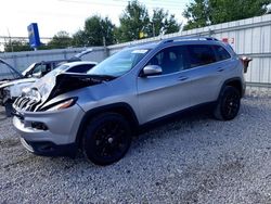 Salvage cars for sale from Copart Walton, KY: 2014 Jeep Cherokee Latitude