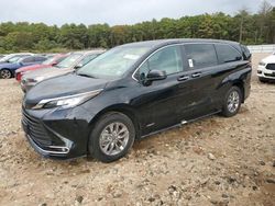 Salvage cars for sale from Copart Brookhaven, NY: 2021 Toyota Sienna XLE