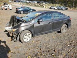 Honda salvage cars for sale: 2013 Honda Civic LX
