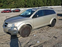 Salvage cars for sale from Copart Gainesville, GA: 2010 Dodge Journey SE