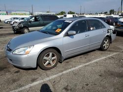 Honda salvage cars for sale: 2003 Honda Accord EX