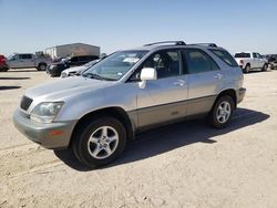 Salvage cars for sale from Copart Amarillo, TX: 2000 Lexus RX 300
